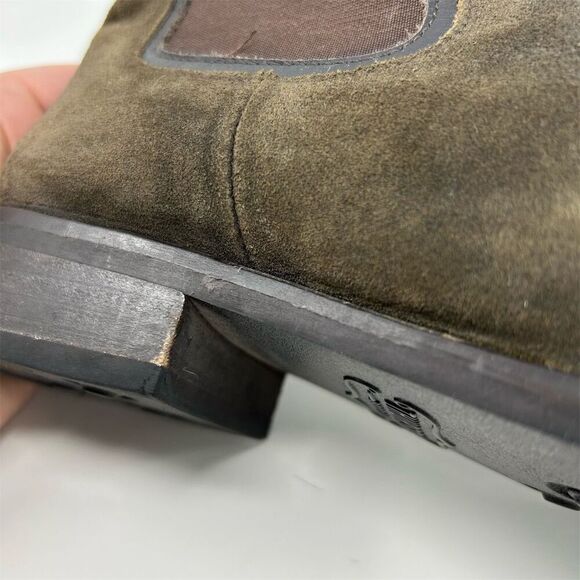 Thursday Boot Co Women's Brown Green Leather Chelsea Boots Size 9 Casual Fall - Picture 13 of 15